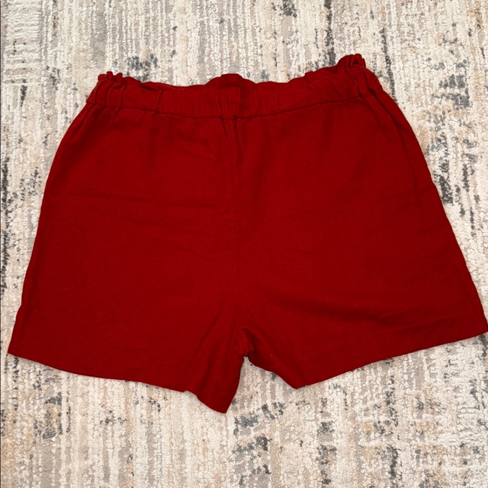 Red Drawstring Shorts! - Picture 2 of 4
